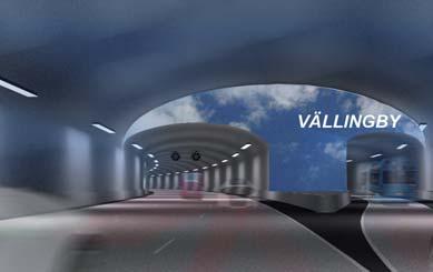Fondskiva Fondskivan ska på långt håll signalera vilken trafikplats som närmar sig, det ställer krav på synbarhet och unik identitet.