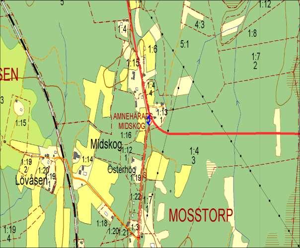 200 och 2993, Midskog, MOSSTORP Motivering: Färgginst och ängsflora.