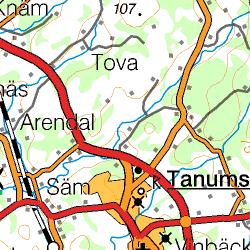 Anråsälven/Trättelandaån Ängebäcken Karta 3.
