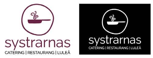 4 Sammanfattning och slutsatser I detta avsnitt presenteras slutlig logotyp och grafisk profil som tagits fram som ett förslag åt Systrarnas. För fullständig grafisk manual, se bilaga 8. 4.1.