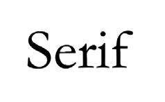 Typsnitt Tabell 2 Typsnittskategorisering Typsnittsfamilj Beskrivning Exempel Sanserif Teckensnitt som saknar klack Seriff Teckensnitt som innehåller avslutande streck, kallas även klack.