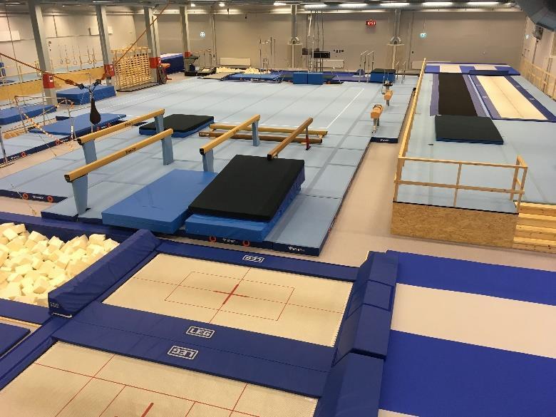 Gymnastikens hus i Umeå (bilden till höger) är så klart en stor del av detta.