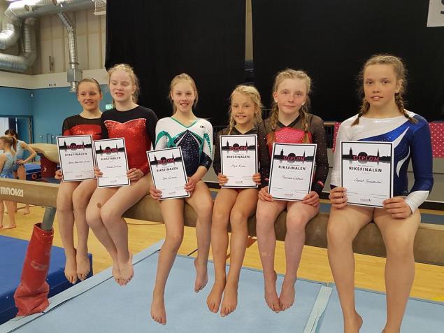 Det var kul med en tävling som omfattade gymnaster från alla regioner i Sverige då gymnasterna fick tävla mot andra tjejer än de brukar tävla mot.
