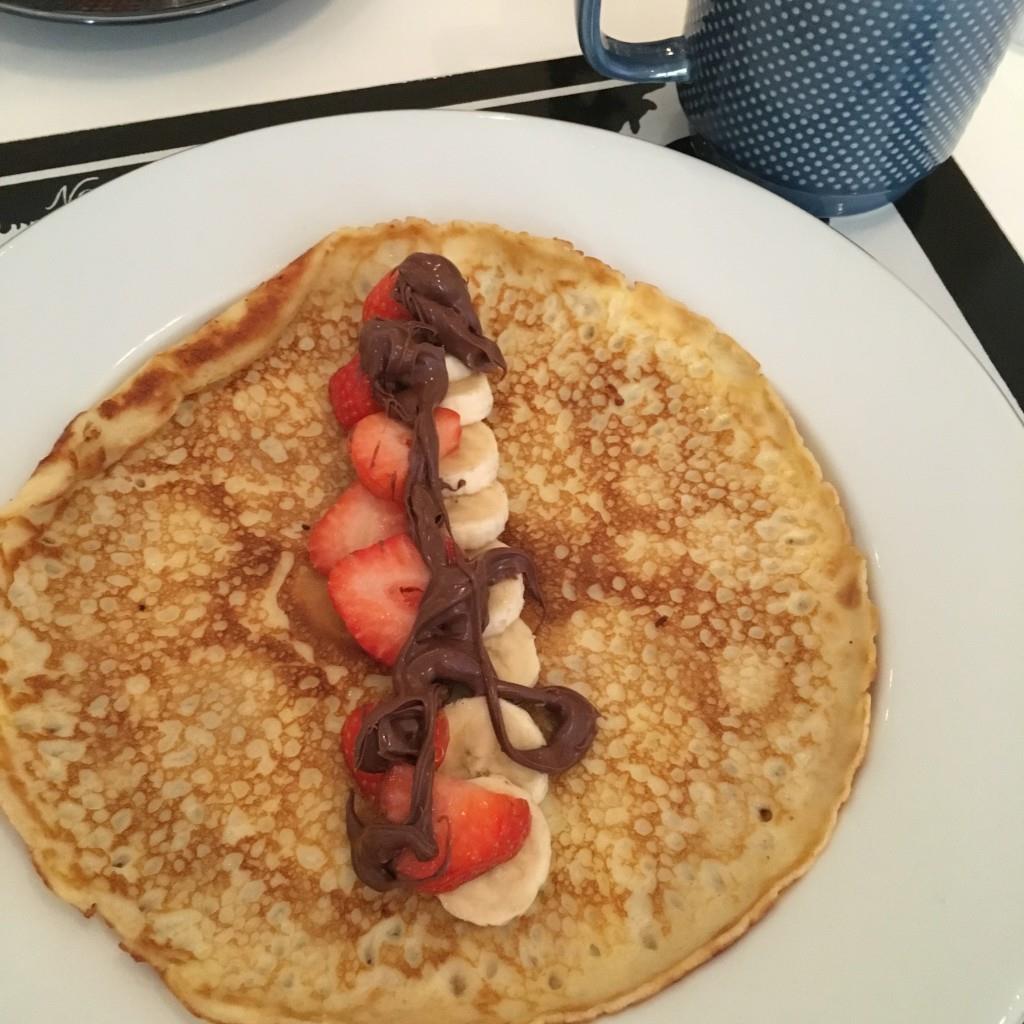 Såhär gillar jag mina pannkakor.