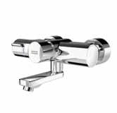 22 Produktöversikt F5 Tvättställsblandare F5SV1001 F5SM1001 F5SM1004 F5S Stående självstängande kran - För förblandat varmvatten eller kallvatten - FRAMIC Självstängande patron med keramiska skivor -