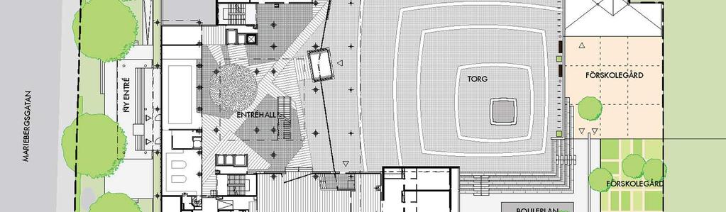 inrymma studentbostäder, förskolor, skolor eller annat som kan anordnas med beaktande av de kulturhistoriska värdena. Inom område B1 på plankartan får studentbostäder anordnas.