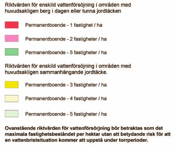 Bedömning av grundvattentillgången Reviderad version av SGU:s grundvattenkarta för