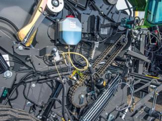 Power Split-växellådan bygger på ett driftkoncept som distribuerar fordrad effekt till rotor och presskammardrev med perfekt avvägning.