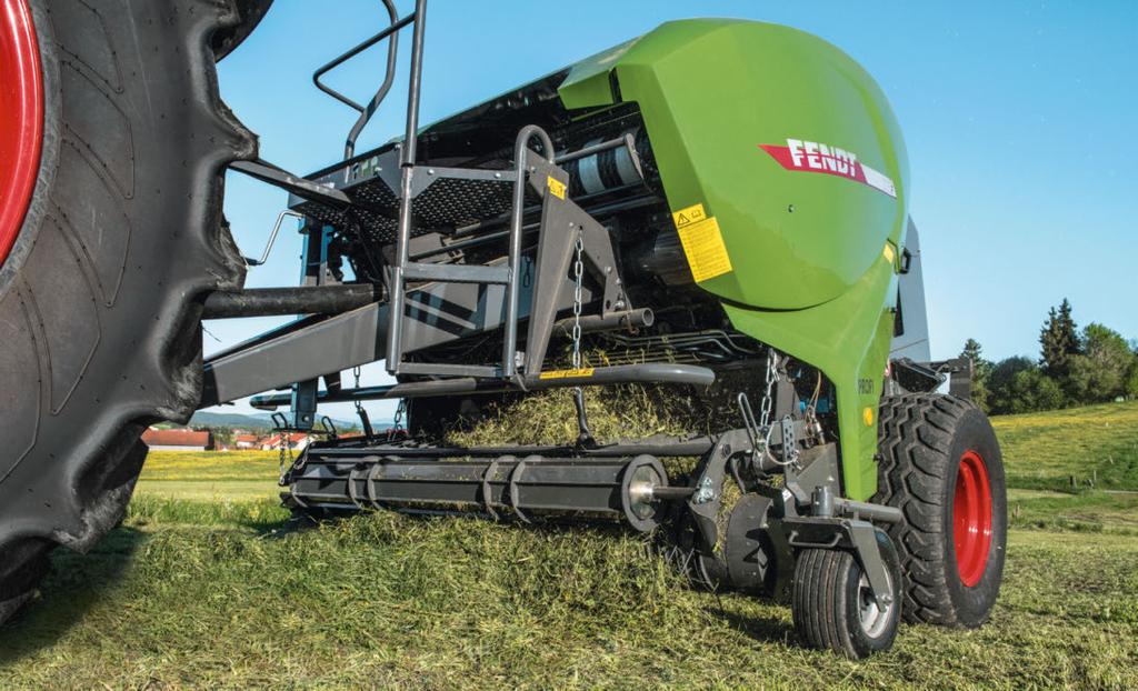 Med en teoretisk skärlängd på 45 eller 90 mm möjliggör XtraCut 25-rotorn en enorm produktion med tunna lager.