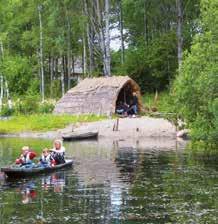 32. VARGGROPEN I VISTORP Restaurerad varggrop. Ett par km norr om Vistorps kyrka, 200 meter från landsvägen, finns denna välbevarade varggrop.