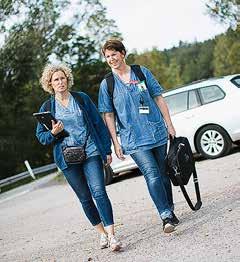 Sjukvårdsinsatser i hemmen Minst ett par hundra länsinvånare får regelbundet avancerad medicinsk hjälp i sina boenden.