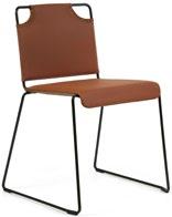 DANDY Stolen DANDY är en enkel och lätt stol som också är skön att sitta på.