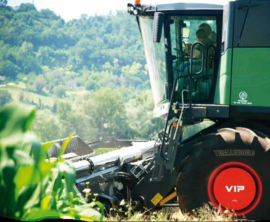 INNOVATION VIP TM -system med variabel däcktrycksreglering Vid SIMA-utställningen, som pågick i Paris den 26 februari 2 mars, lanserade Trelleborg sitt nya VIP TM -system med variabel