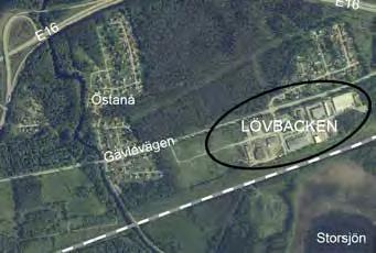 Den norra delen har dålig bärighet då underlaget till stor del består av torv.