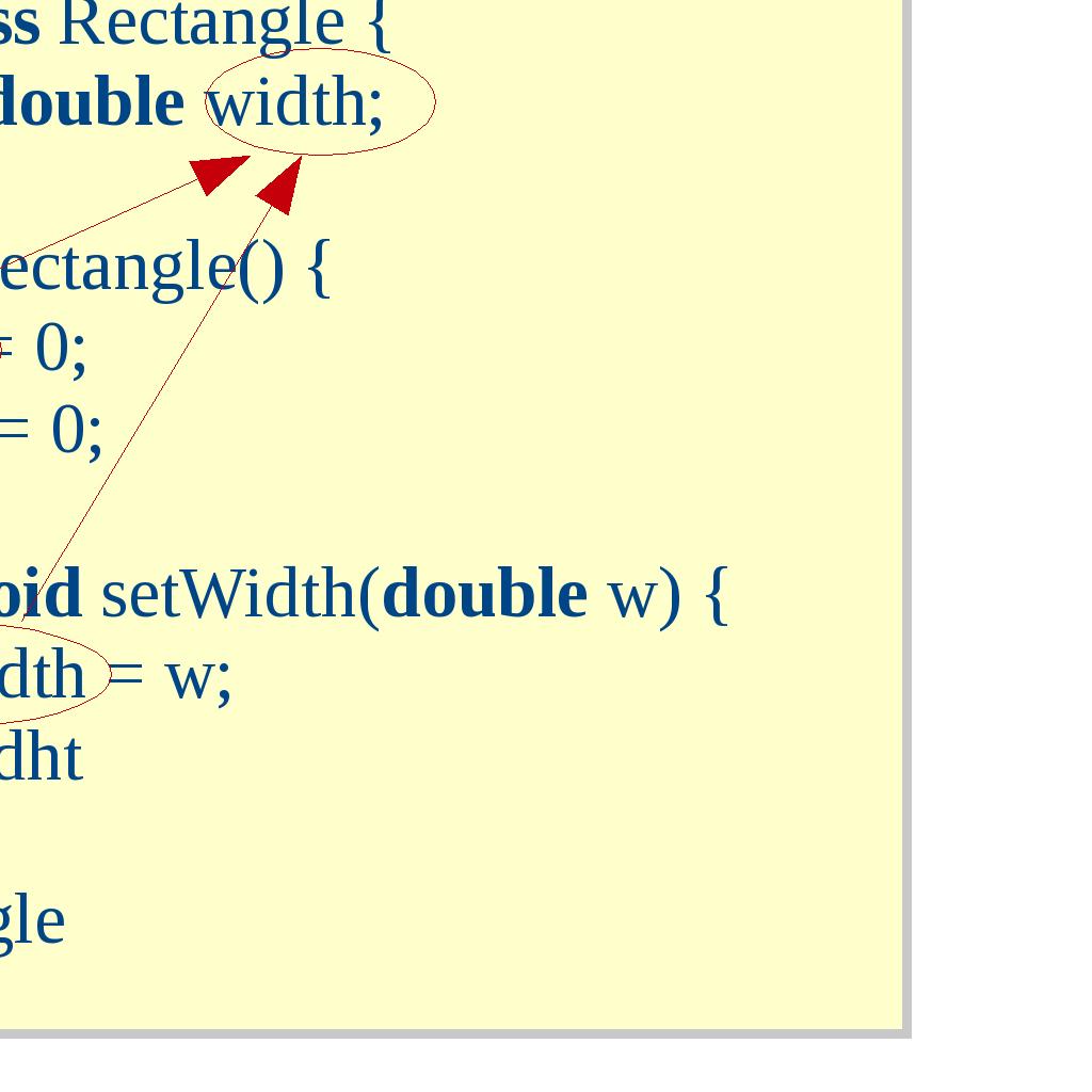 metodnamn(argumentlista) Exempel: Scanner data = new Scanner("12.0 5.5"); double width = data.nextdouble(); double height = data.