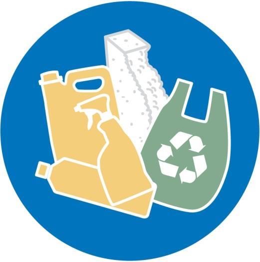 PLASTFÖRPACKNINGAR Mjuka och hårda plastförpackningar samlas in tillsammans och återvinns på samma sätt. De plastförpackningar du sorterar ut blir råvara för nya plastprodukter.