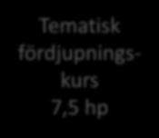 Tänkbar struktur Akademin för regional