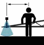 UC5 Omkalibrering Test av rampgeometrin Släpp knappen FORTSÄTT Kliv ut ur hytten och gå till vänster rampvinge.