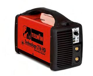 Svetsar FORCE 165 TECNICA 171/S TECHNOLOGY 216HD Hobbymodell, MMA Strömområde: 10-150 A