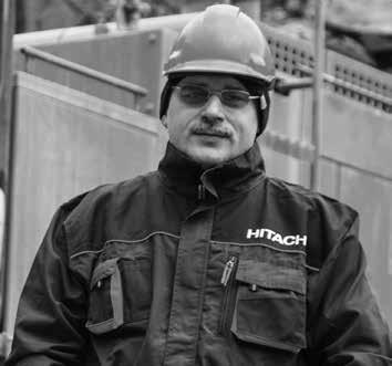 ZX890-6 Hitachis stora grävmaskiner är snabba och exakta tack vare enkelhet och effektivitet hos hydraulsystemet Boleslaw Gazda, operator, DSS Group HÖJDEN AV TEKNIK Den avancerade teknologi som
