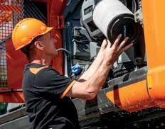 Hitachi Select Parts och 2Genuine Parts: speciellt för äldre maskiner, de kostar mindre, har en hög kvalitet och levereras med tillverkarens garanti.