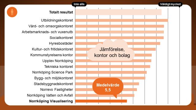 Bolaget har värderat området Värderingar och individualisering lägre