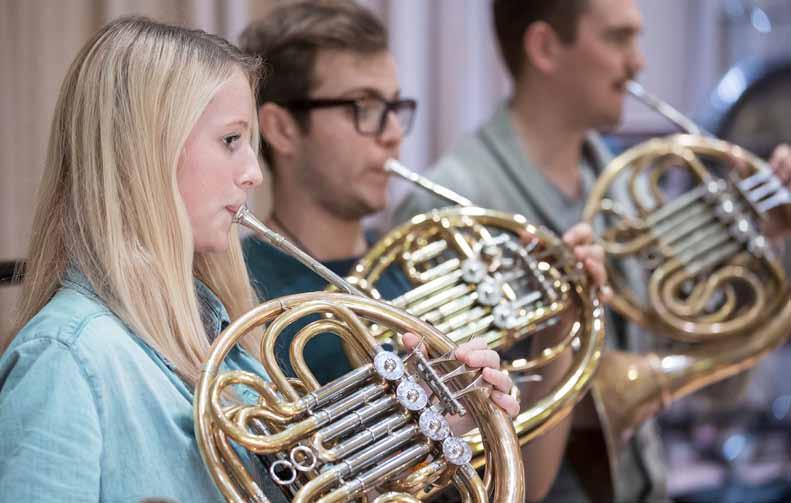 Musikhögskolan har också ett rikt och varierat utbud av fristående kurser.