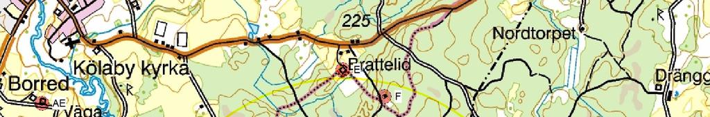 Bifogad: Handling 51_1 Lundby isolinjer 170 m totalhöjd.