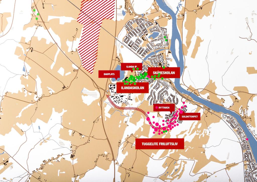 EVENTUELLT BEHOV AV NY VÄG FÖR ATT LÖSA TRAFIKSITUATIONEN Ett förslag till trafiklösning är att bygga en ny väg, den så kallade Gravaleden, som tidigare funnits med i Karlstads kommuns översiktsplan,