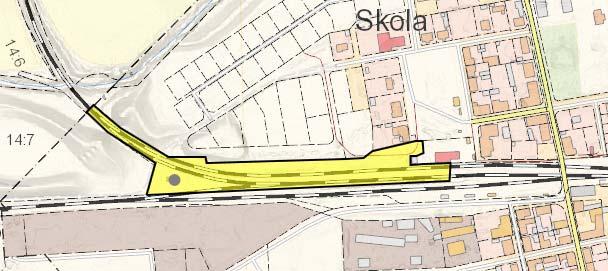 4 (16) Plandata Lägesbestämning Planområdet omfattar centrala delen av Teckomatorps bangårdsområde och ny lokalgata från Skolgatan.