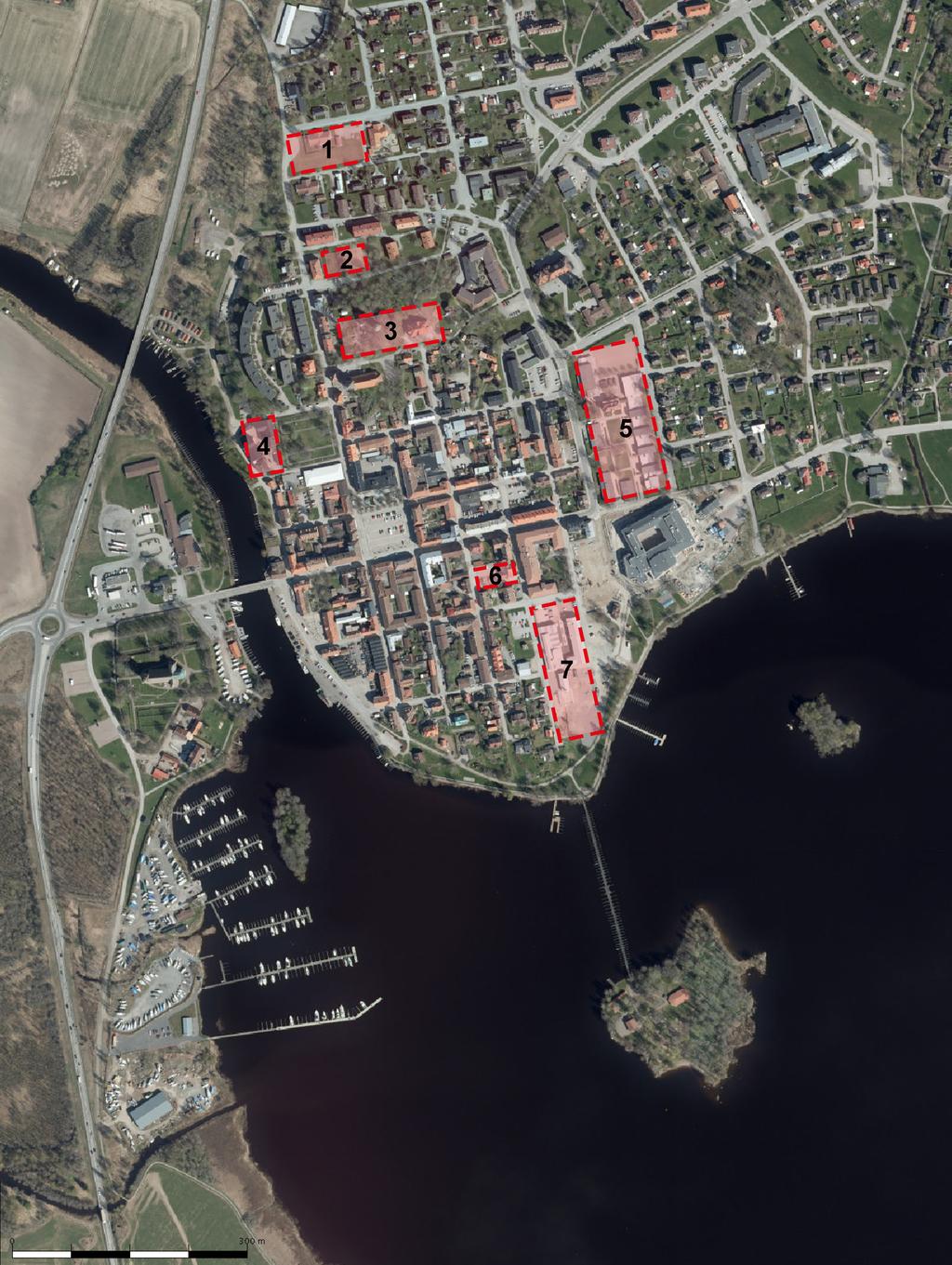 Pågående bostadsbyggnation eller kommande detaljplaneprojekt för bostäder, i centrala Askersund. 1. Detaljplan Laga Kraft 2016 - byggnation påbörjas under 2017 (16 lgh) 2.