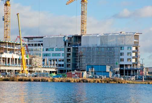 Den nya byggnaden uppförs i enlighet med miljöklassningssystemet Miljöbyggnad samt Green Buildingstandard. Investeringen beräknas uppgå till 151 Mkr och nybyggnationen är uthyrd till 17%.