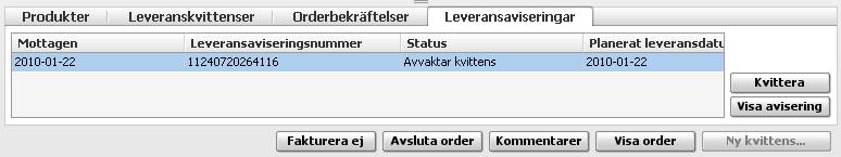 Servera har vägt in vid packning av leverans. Korrigering mellan beställd vikt och levererad vikt görs automatiskt.