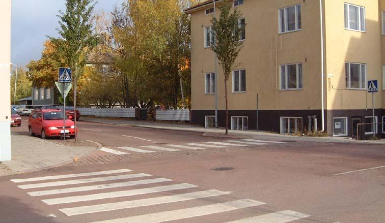 Kaptensgatan-Styrmansgatan 2000; Förhöjd gatumynning Bild 7: Kaptensgatan - Styrmansgatan 2.3.