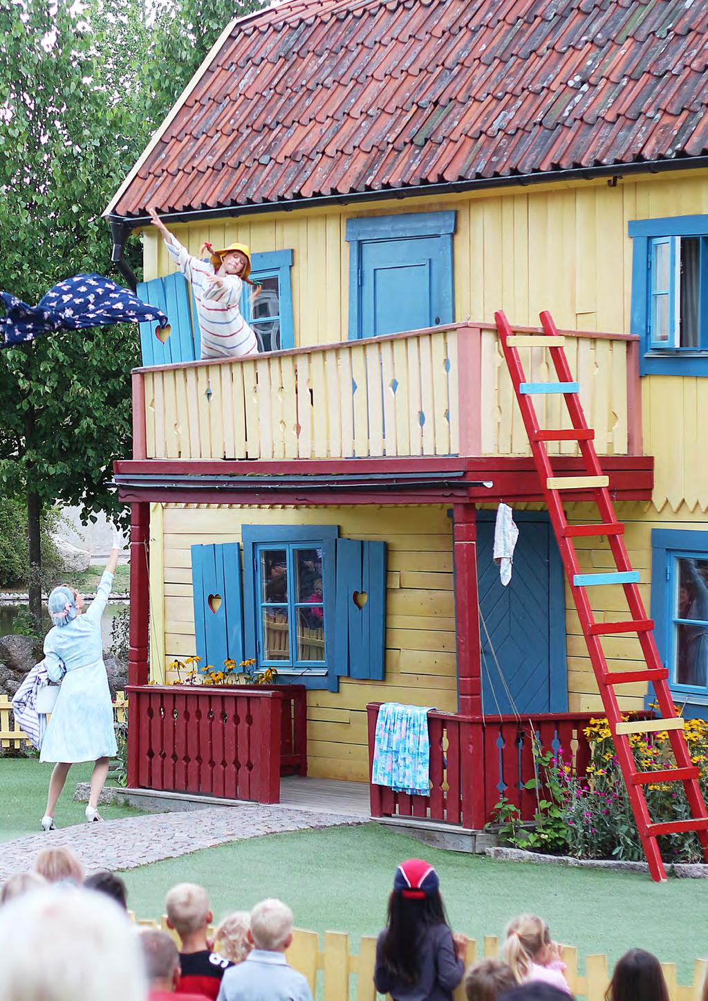 Astrid Lindgrens Värld är en teaterpark där besökarna kan uppleva Astrid Lindgrens