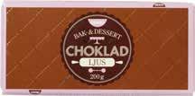 mörk. 200 g.