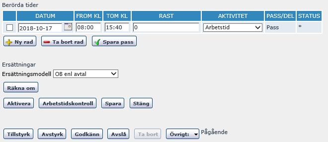 Att göra Mina pågående ärenden = Dina privata ärenden. Arbetsförändringar = Din personals arbetsförändringar. Frånvaro = Din personals sjukfrånvaro och VAB.