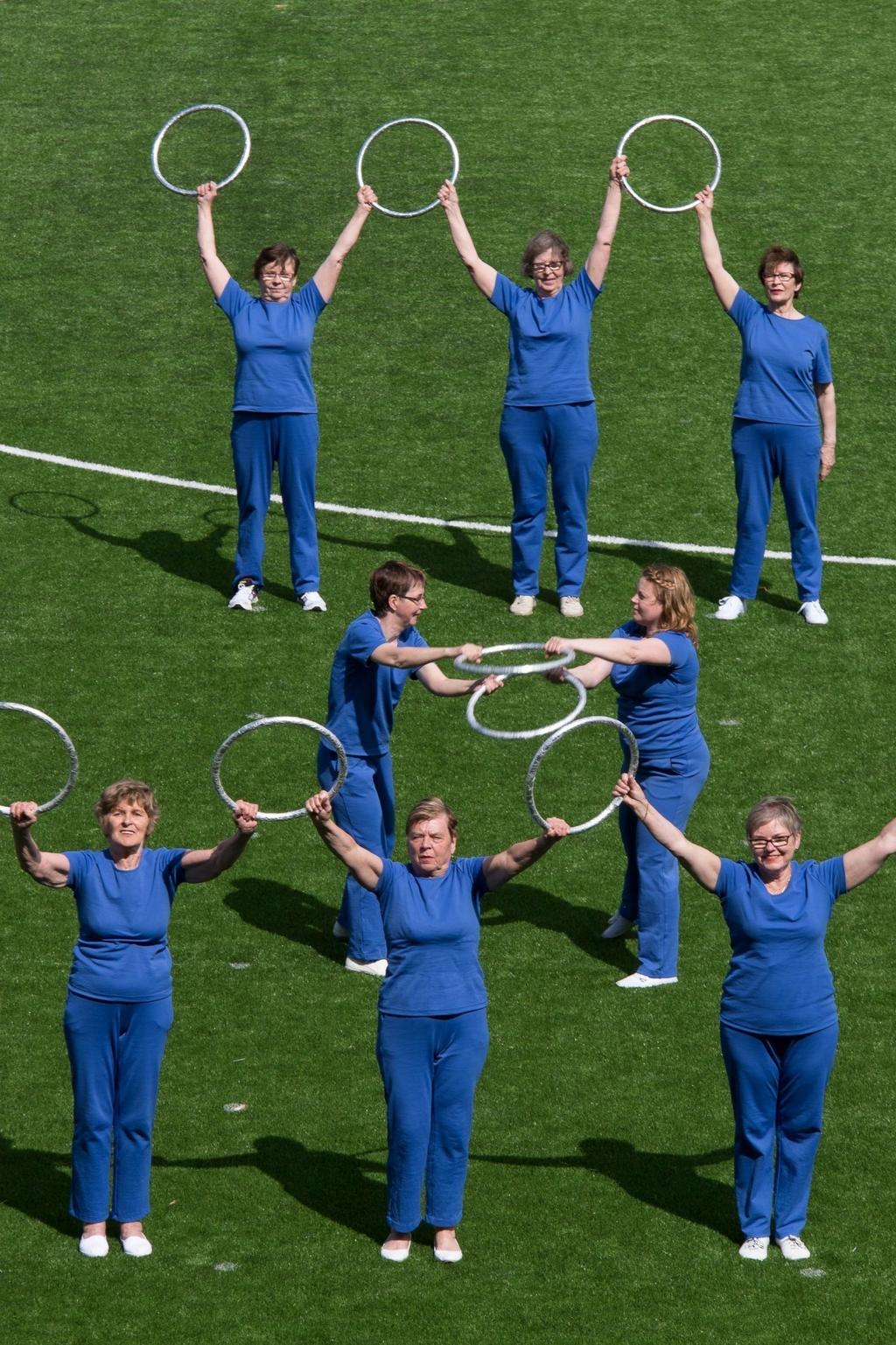 Följande gemensamma program från Gymnastikens Suomi Gymnaestrada 2018 uppvisas också under Världsgymnaestradan 2019: #oonhyväjustnäin, koreografer Nea Vallin och Riikka Kuusipohja Arjen ylistys,