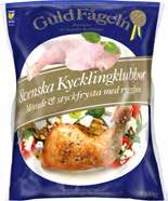 Kycklingklubbor Guldfågeln, 1 kg, Sverige, Fryst.