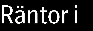 räntor.