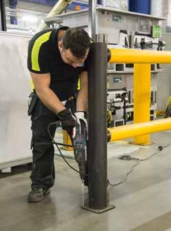 Vi har samarbete med sen flera år tillbaka, de ansvarar för service på vår Demag 50-tons travers på formsprutningsavdelningen och även för all övrig lyftutrustning på anläggningen.