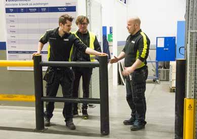 Har man ett stålsystem så behöver man reparera eller byta ut den del som körs
