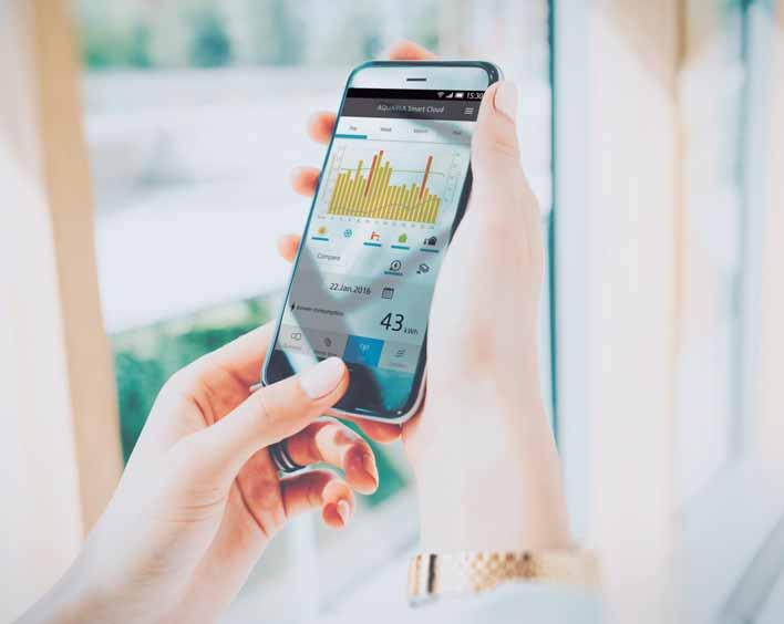 AQUAREA SMART & SERVICE CLOUD 1 AQUAREA SMART CLOUD FÖR SLUTANVÄNDARE Enkel och kraftfull energihantering Aquarea Smart Cloud är mycket mer än en enkel termostat för att koppla till och från värmen.