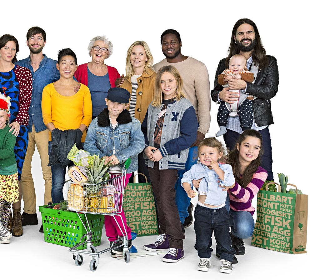 Vårt kundlöfte 17 Vår kärnmålgrupp Det finns en kundgrupp som befinner sig i en fas i livet då mat tar extra stor plats både som