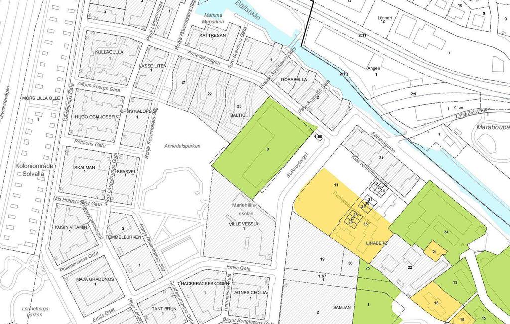 4 (16) Omfattning Konsekvensbeskrivningen omfattar rivning av befintlig byggnad inom fastigheten Baltic 8 i stadsdelen Mariehäll i Stockholm.