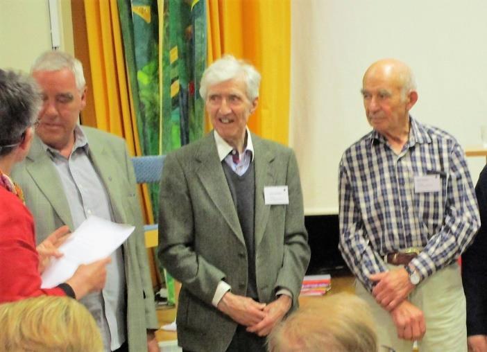 Vid detta tillfälle tilldelades våra medlemmar Arne Karlsson och Arne Tobiasson Bohusläns Hembygdsförbunds Hedersdiplom.