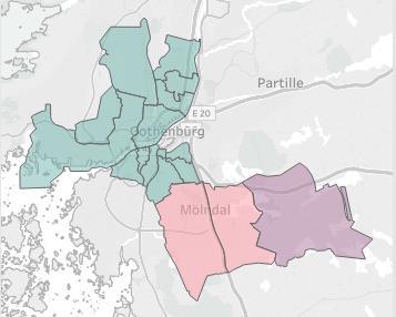 Stockholm Huddinge Projekt i Göteborgsområdet: Göteborg Mölndal Prisintervall