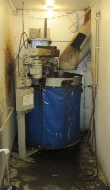 3.3.1 Miljöuppställningsplats Sopkärlen står uppställda i miljöhuset på
