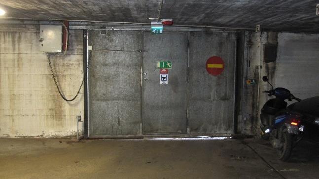 3 Cykelförråd Cykelförråd finns i källarens skyddssrum 4.1.4 Skyddsrum Skyddsrum finns i källaren för 144 personer.