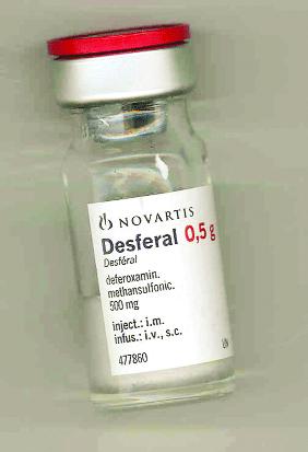 Antidot Deferoxamin -